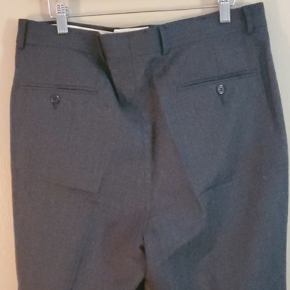 Louis Raphael Charcoal Dress Pants - Picture 7 of 9